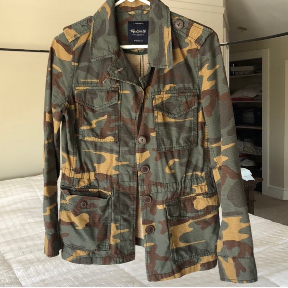 Madewell Camo utility jacket